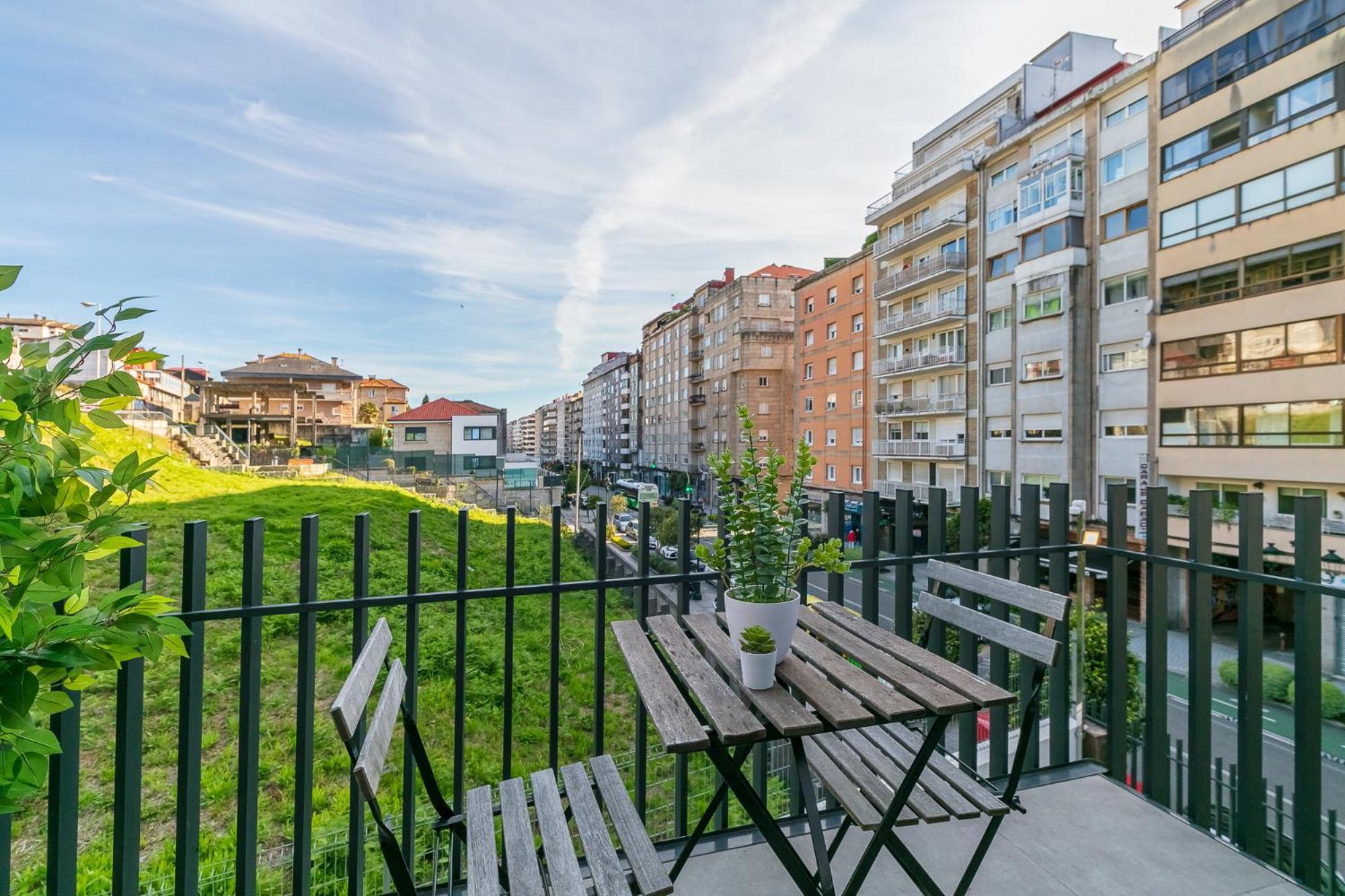 Elegante Y Luminoso En Vigo - Apto 6 By Cabana Rentals Kültér fotó