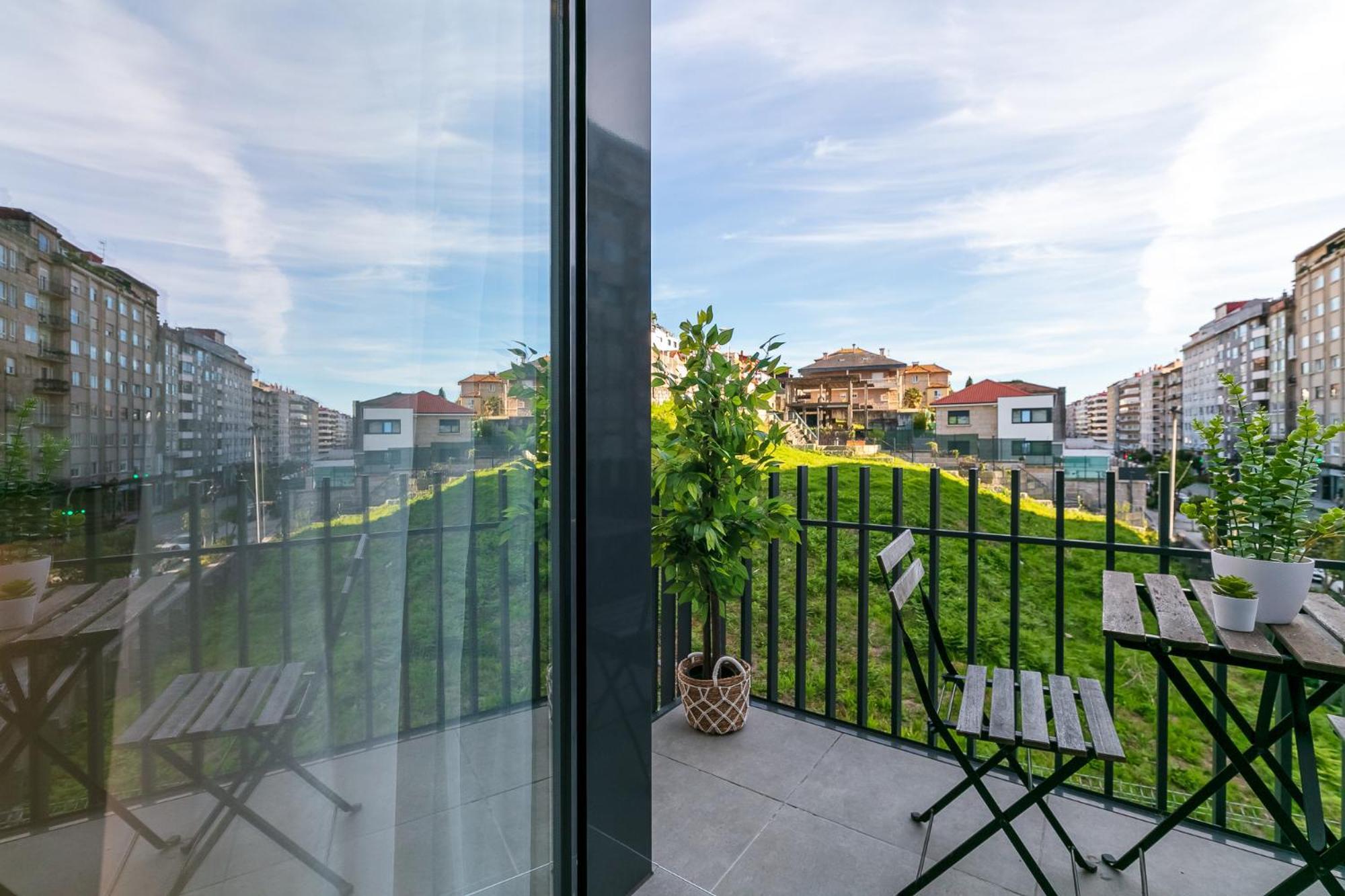 Elegante Y Luminoso En Vigo - Apto 6 By Cabana Rentals Kültér fotó